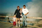 Family, Yellowstone, August 2000