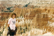 Jodie at Bryce Canyon in 1990