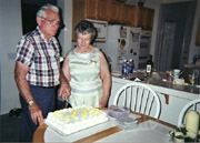 Mom and Dad on 50th wedding aniversary