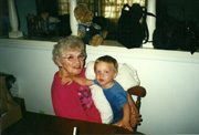 Nana, Jodie's Mom with Timothy, 2000