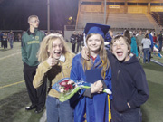 Michelle Graduation with Timothy and Danielle