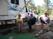 sister Diane, brother Tony, sister Judy