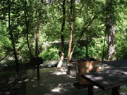 Mill Creek Campground near Timpanogos Caves National Monument Utah