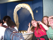 Michelle, Danielle, Timothy, Shark Jaw Sea World